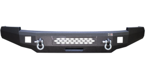 Chevrolet Silverado 1500 Front Bumper - Fishbone Offroad - Winch Bumper - Black - `07-`13
